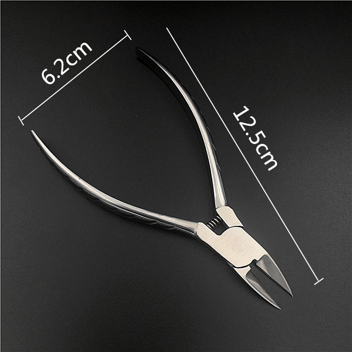 不锈钢直嘴修脚钳 美甲美容修甲刀去死皮剪 脚甲嵌入甲沟剪指甲钳