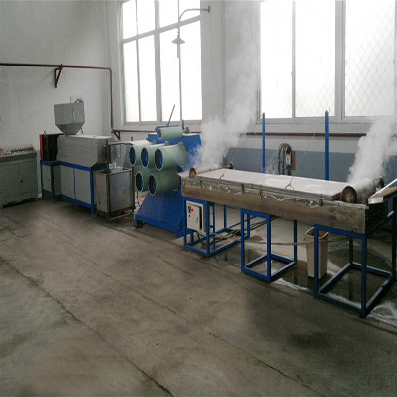 塑料拉丝机圆丝拔丝机 制绳打绳用pppe尼龙圆丝抽丝生产线
