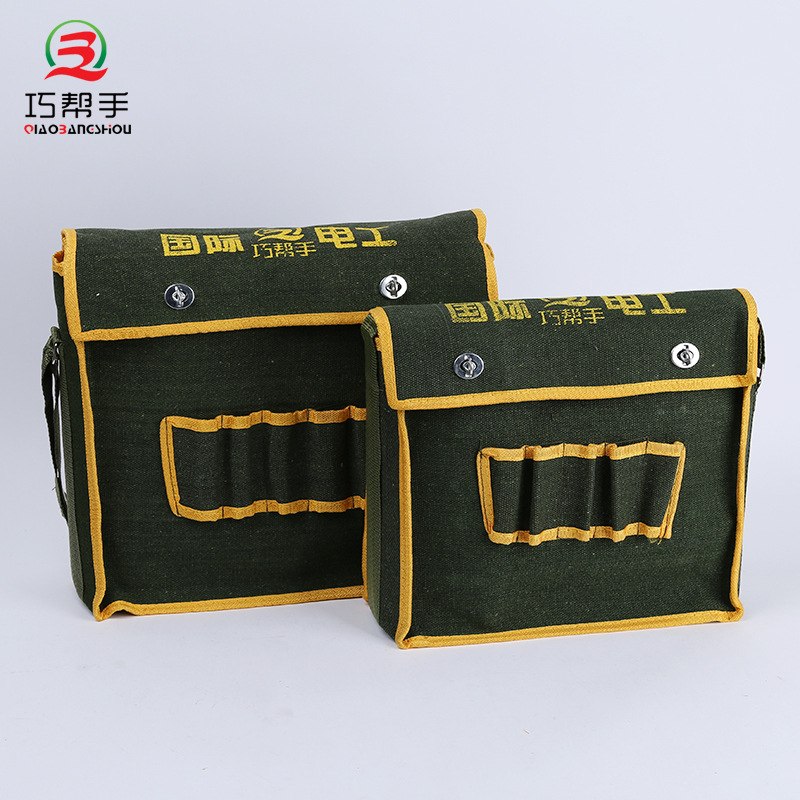 源头批发加厚帆布包 五金工具袋手提包便携式维修工具包-阿里巴巴