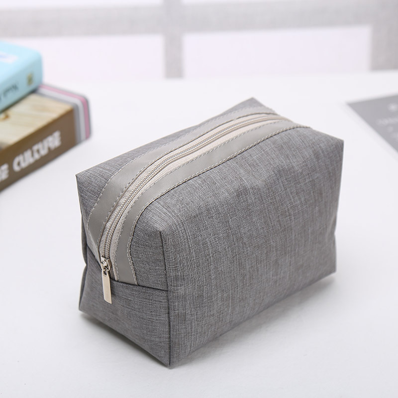 New Commuter Wash Bag Stylish and Portable Cosmetics Bag Creative Custom Simple Small Square Bag in Stock