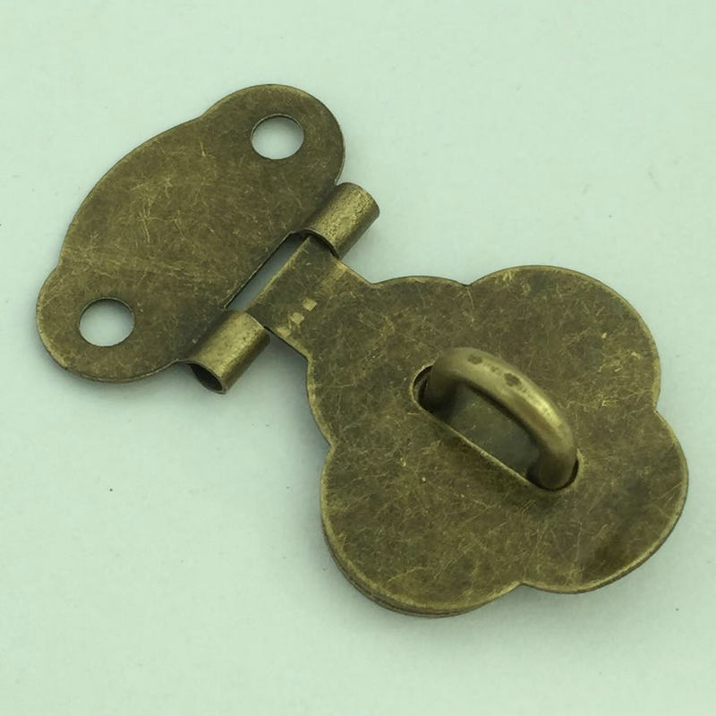 通用箱包五金配件 镀铜木箱锁扣 重型金属搭扣定制批发