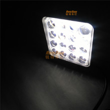 48W 4D透镜LED工作灯 工程机械检修LED作业灯  防水高亮聚光