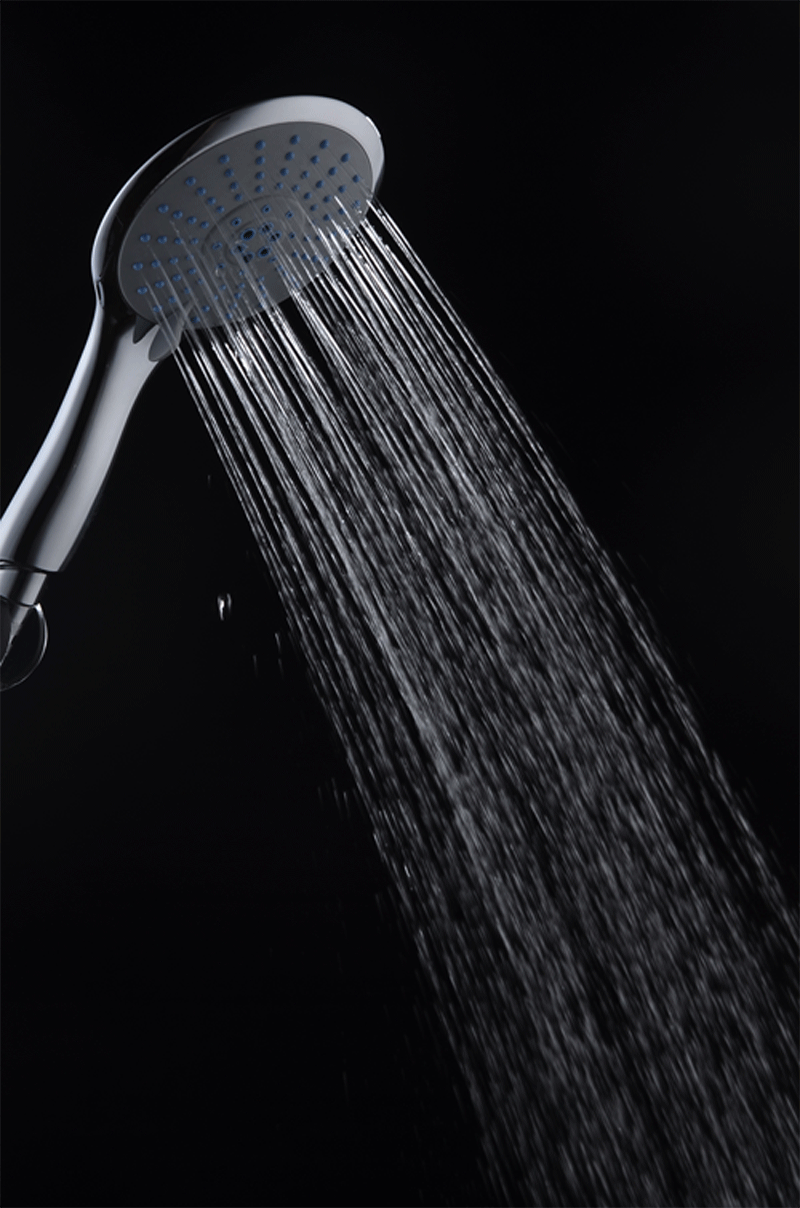 手持花洒 热销新款塑料abs电镀含氧增压节水淋浴喷头套装厂家直销