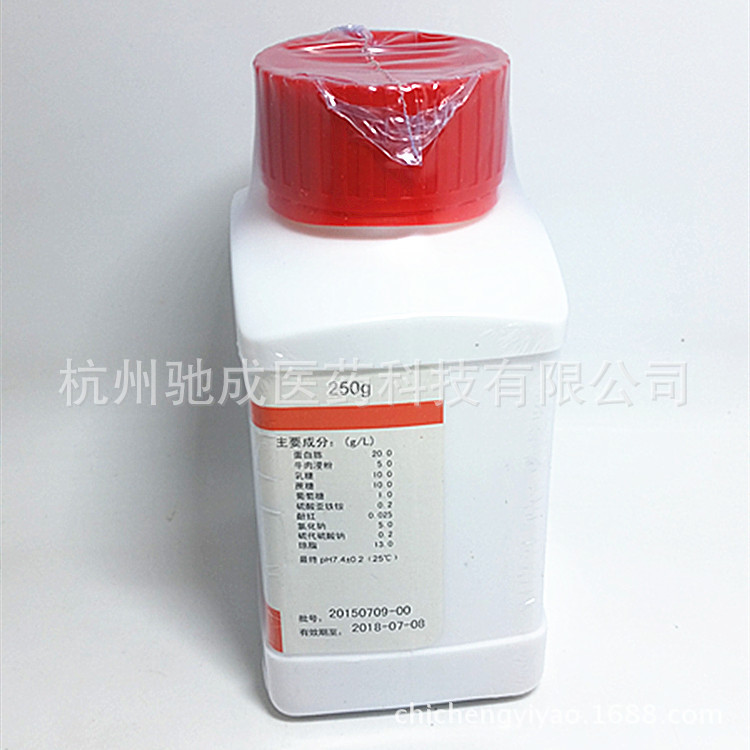 杭州微生物 三糖铁(tsi)琼脂培养基 250g m0001