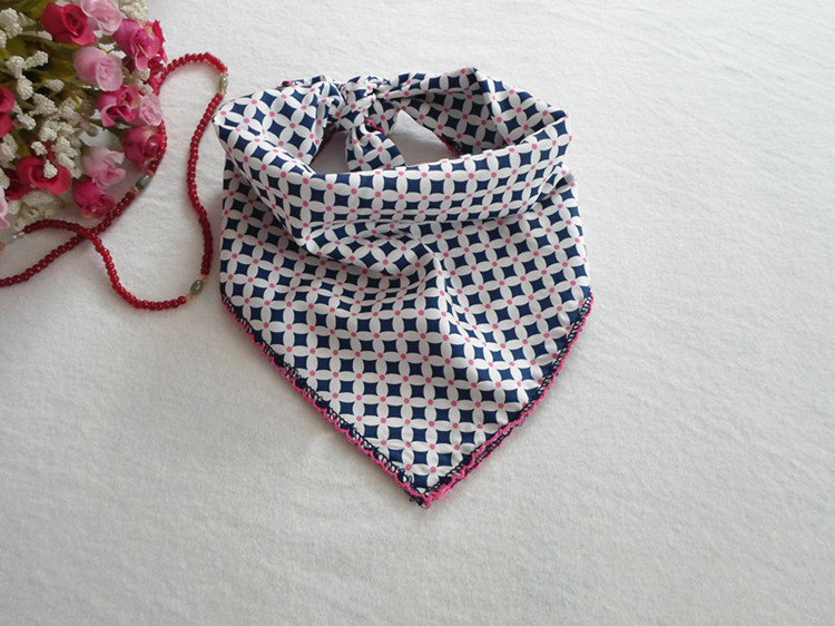 韩版新款儿童四角巾 男女宝宝围巾 婴幼儿四方巾 批发