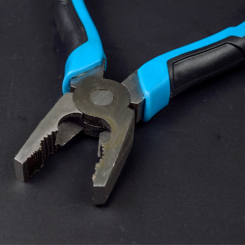 8寸钢丝老虎钳子 美式手动老虎钳200mm省力多功能45#钢丝剪钳