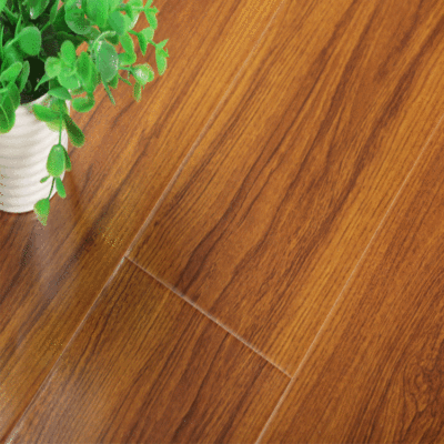 大地森象 高光亮面强化复合木地板12mm 防水耐磨工厂直销批发