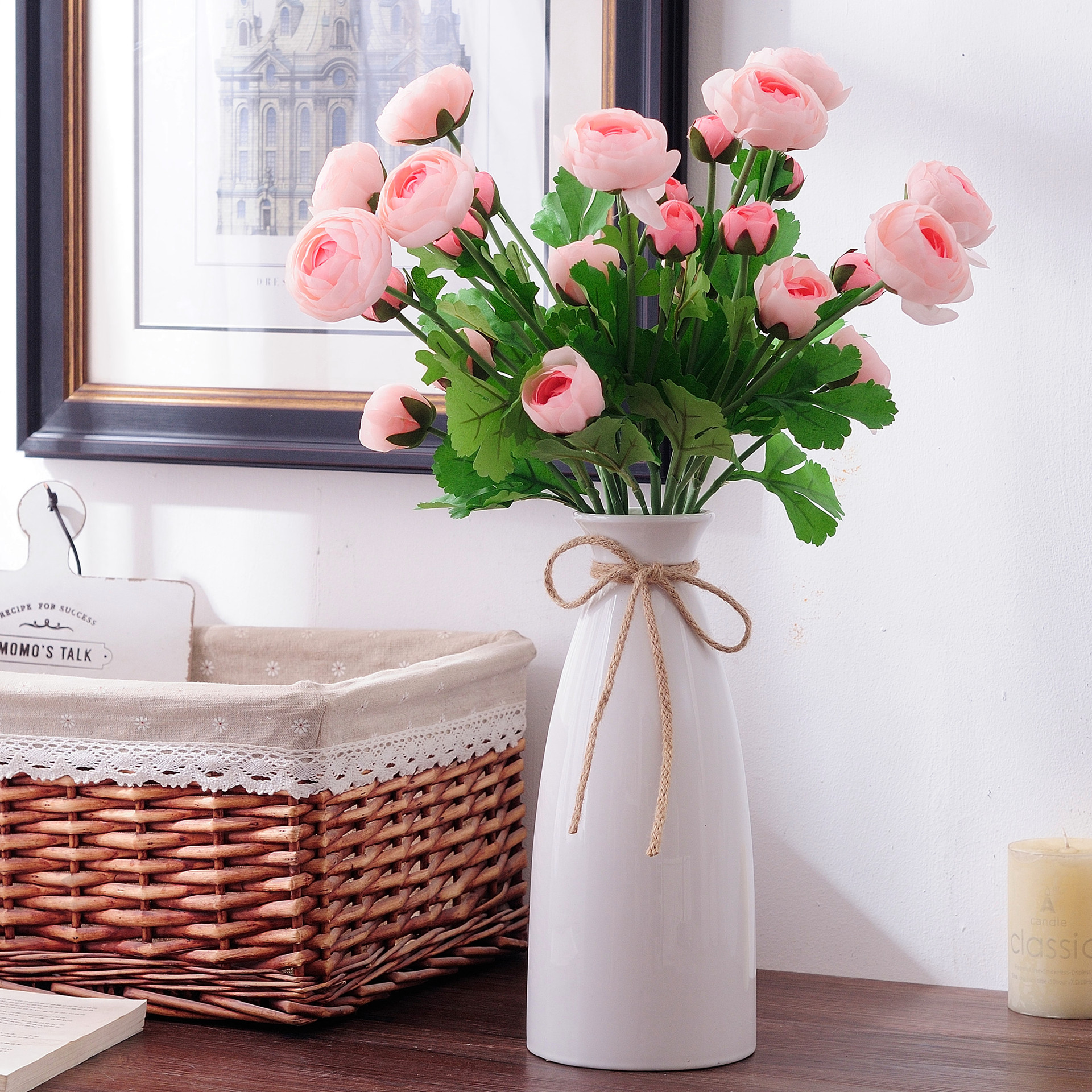 潮州陶瓷 font color=red>花瓶 /font>厂家白色陶瓷 font color=red>