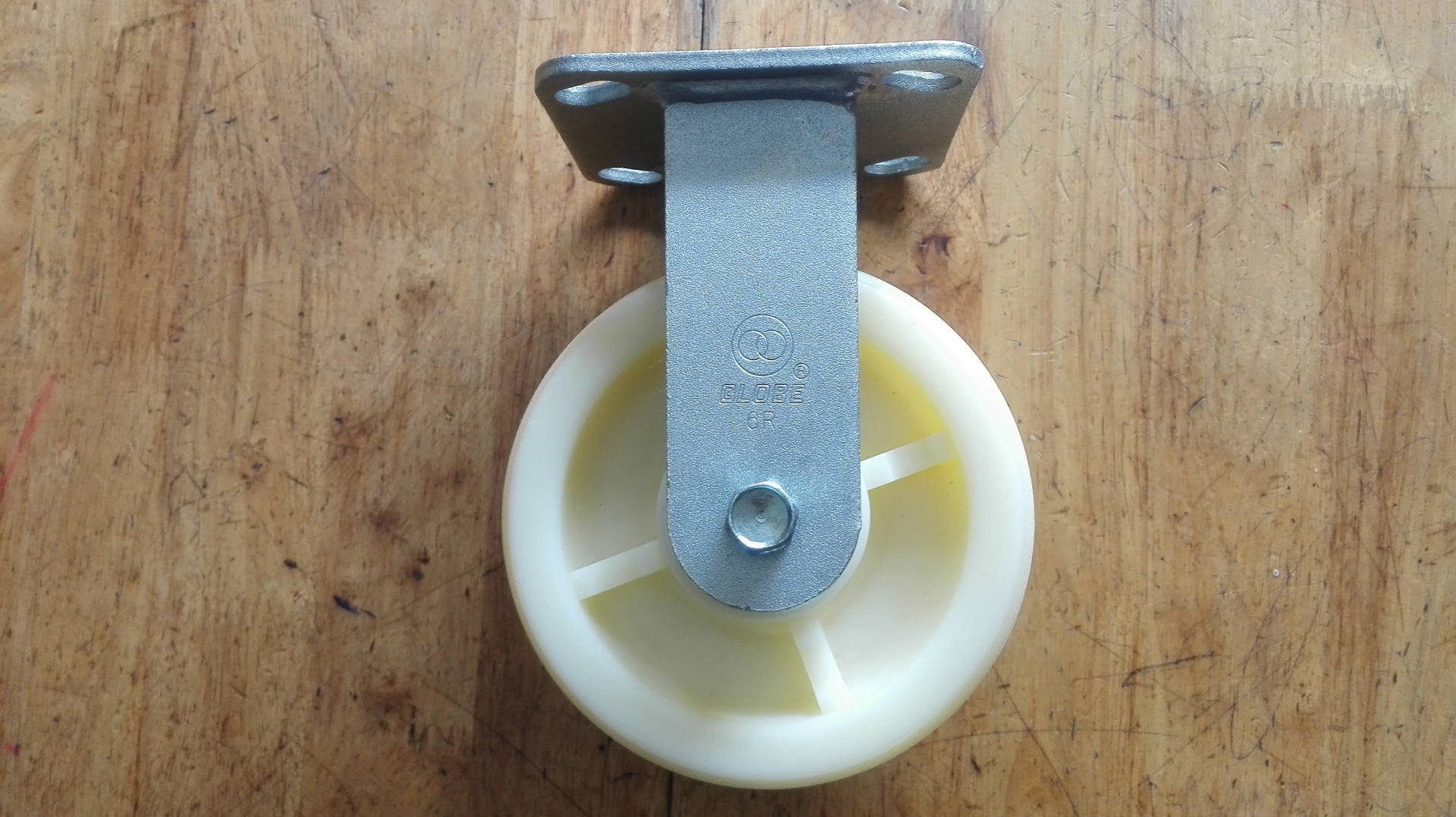 globe环球脚轮正品 6寸a型尼龙万向轮 定向轮