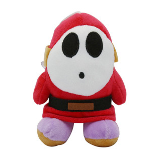 超级玛丽奥supermario面具人毛绒玩具公仔玩偶害羞小子儿童礼物
