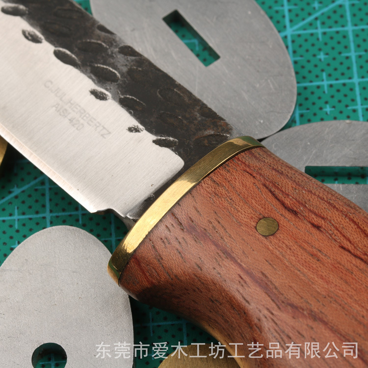 黄铜护手刀挡护手刀挡配件刀挡铜diy护手隔片垫片diy刀挡护手