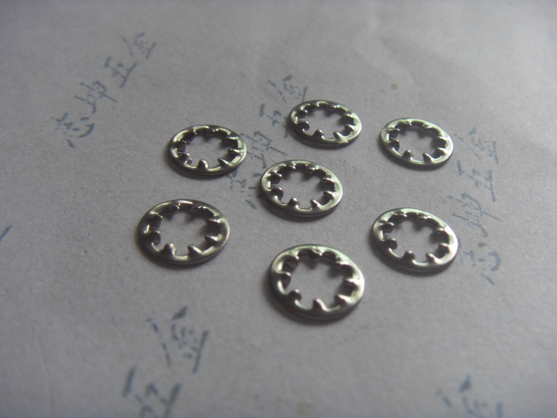 供应内外锯齿垫片 内锯齿介子