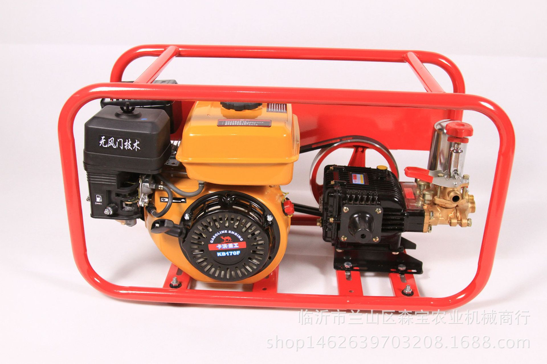 喷药泵汽油机三缸柱塞泵 打药机 农用打药泵园林喷雾机