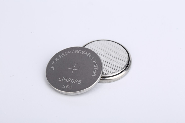 可充电lir2025电池3.6v纽扣电池 可循环充电 宝马钥匙钥匙电池