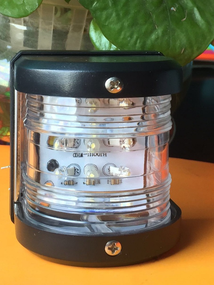 e011013-ld桅灯游艇船舶 航行信号灯 桅灯 白色 12vdc