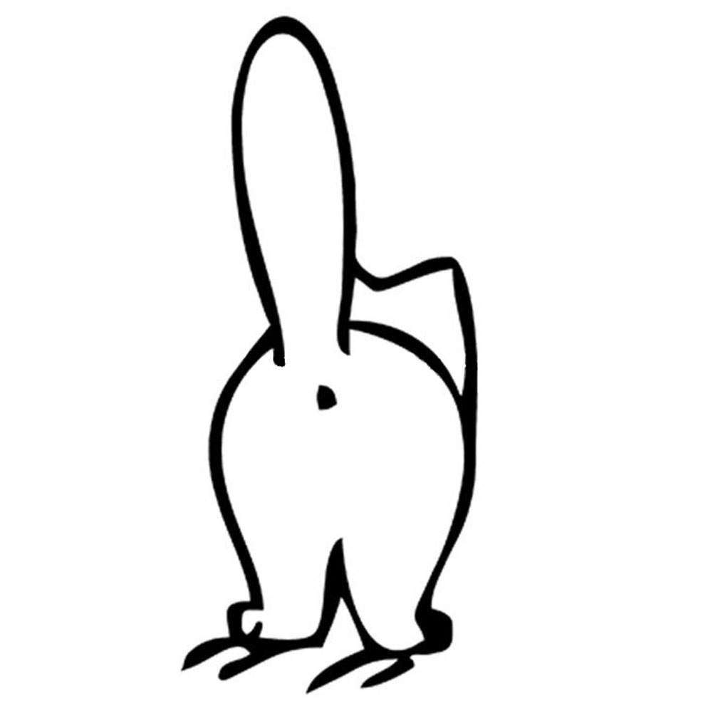 外贸cat 背影猫 搞笑 猫屁屁 车贴 个性汽车车贴