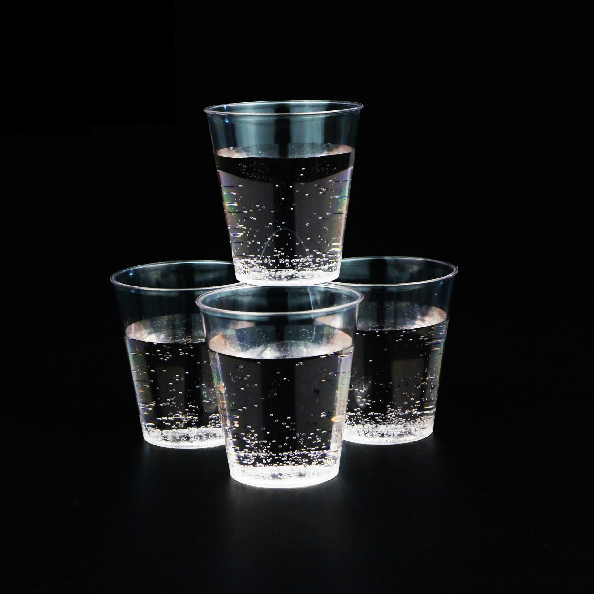 50ml 一次性ps航空杯子加厚硬质塑料杯小号试饮品尝功夫茶杯1.5oz