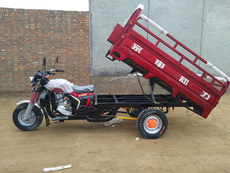 新款农用宗申动力200水冷三轮车货运汽油三轮车摩托车家用载货车