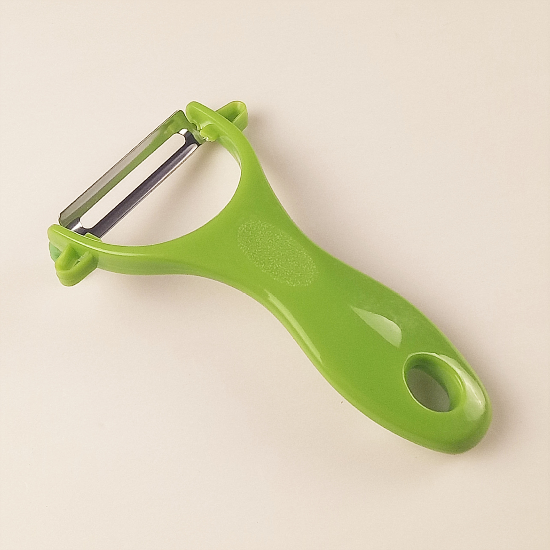 食品级 厨房工具 y形吊钩柄肥柄削皮刨片刀 不锈钢瓜果削丝切丝刀