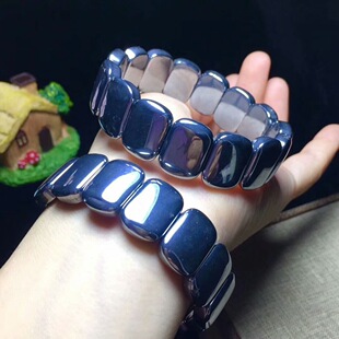 闪亮太赫兹手排男女款太赫兹能量手牌手链18*13mm改善人体磁场