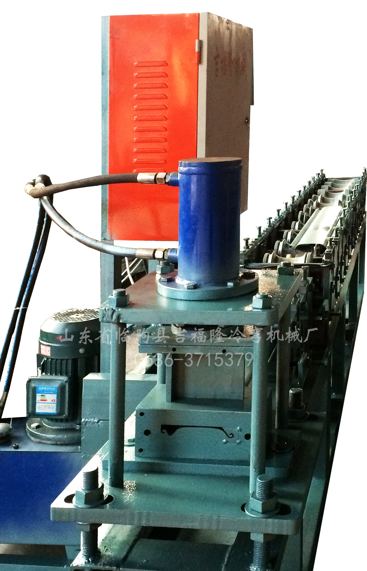 吉福隆卷帘门机械 125防风卷帘门设备 卷闸门机器 抗风冷弯机械