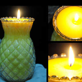 宗教蜡烛工厂直批1-15天旺来菠萝酥油灯菠萝酥油灯供财神佛前供灯