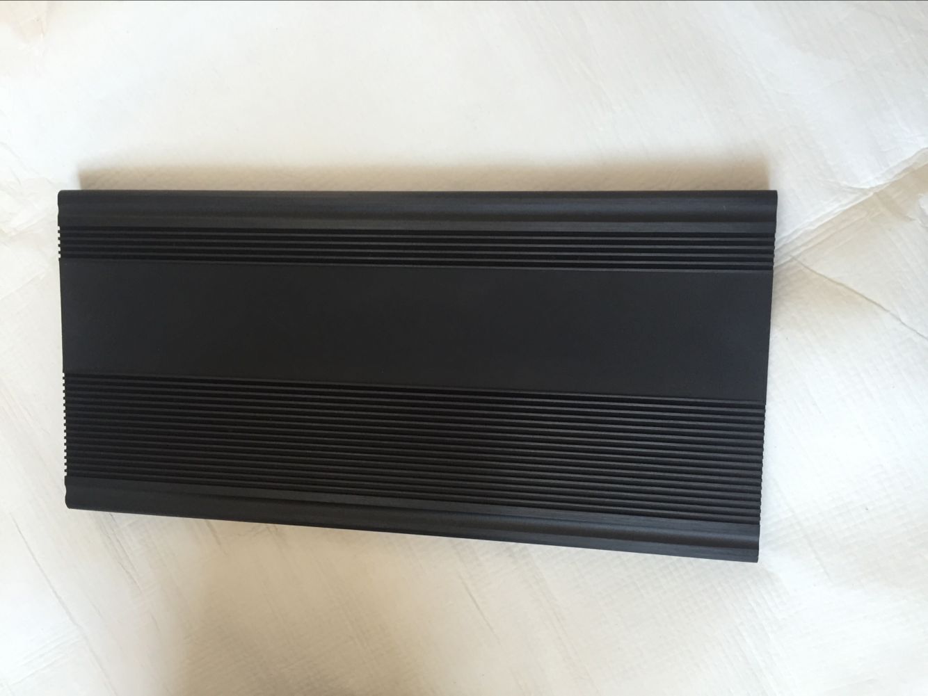 佛山市厂家直销材质6060喷砂氧化黑色工业机械铝合金铝型材