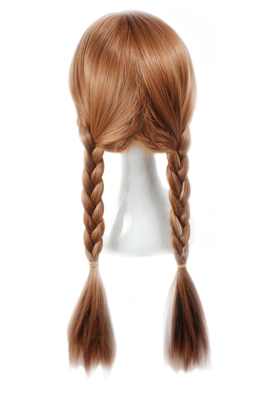 跨境 冰雪frozen 艾莎/安娜 elsa/anna公主 辫子/盘发 高温丝假发