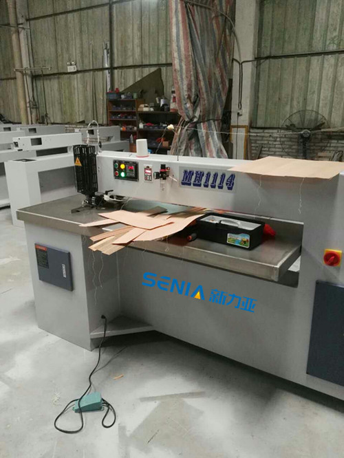 单板木皮接缝机纵向木皮拼缝机薄木板接缝机