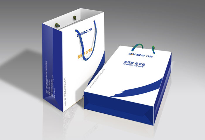 厂家定制优质白卡纸服装手挽袋手提袋定做礼品包装袋定制做