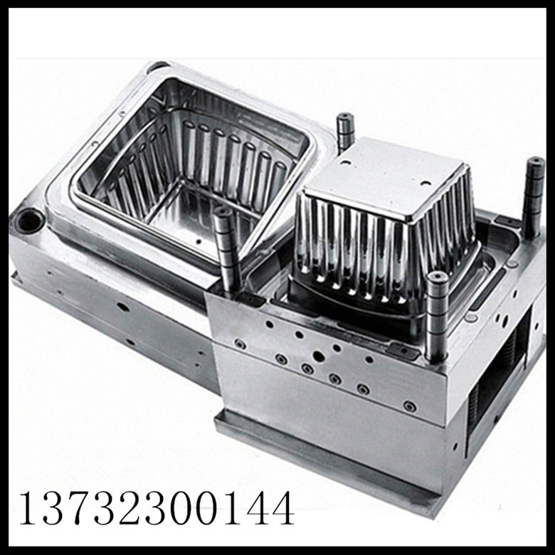 台州黄岩花盆模具厂家加工盆栽塑料托盘模具 注塑代加工生产