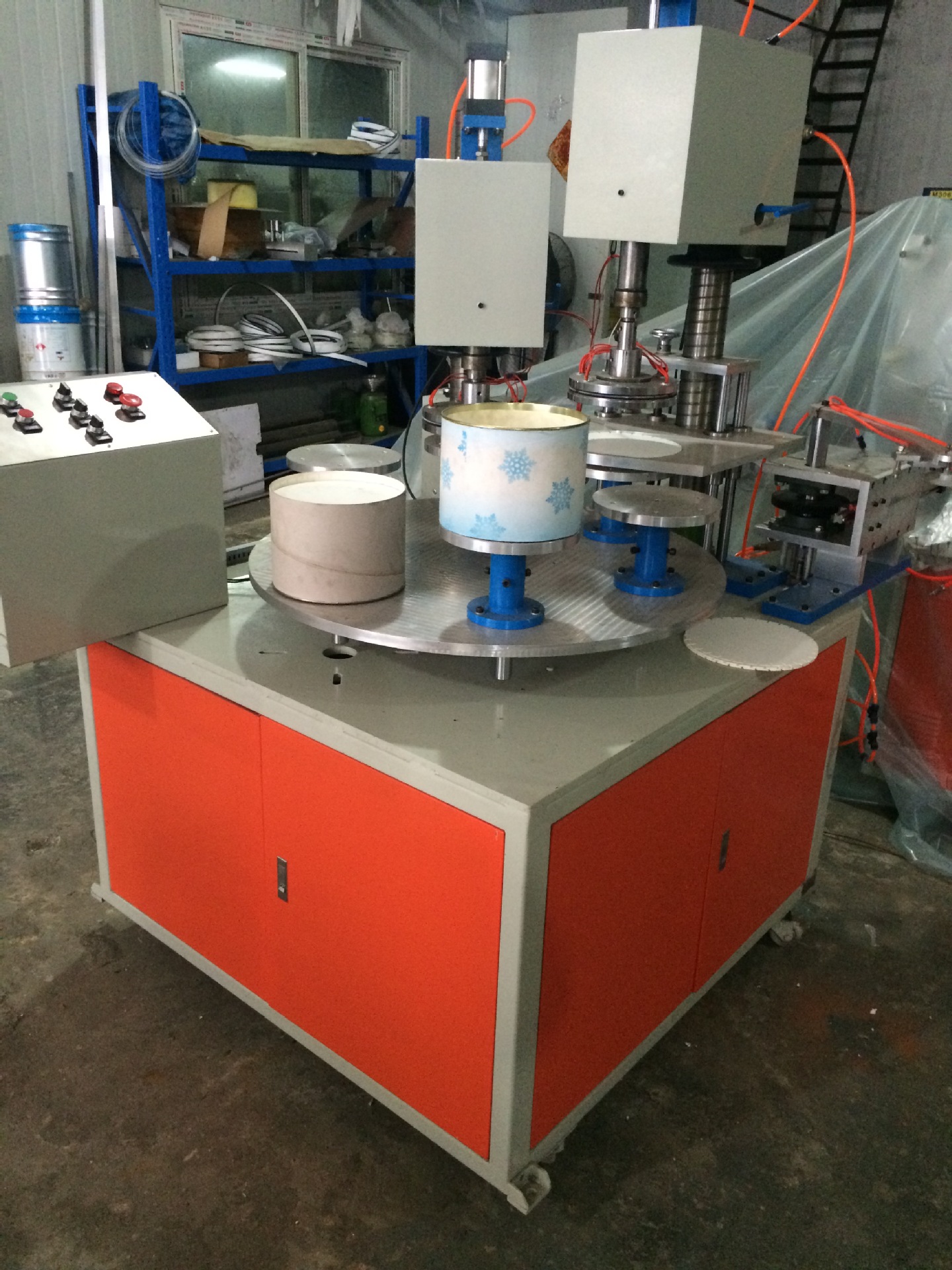 冰激凌纸桶封底机