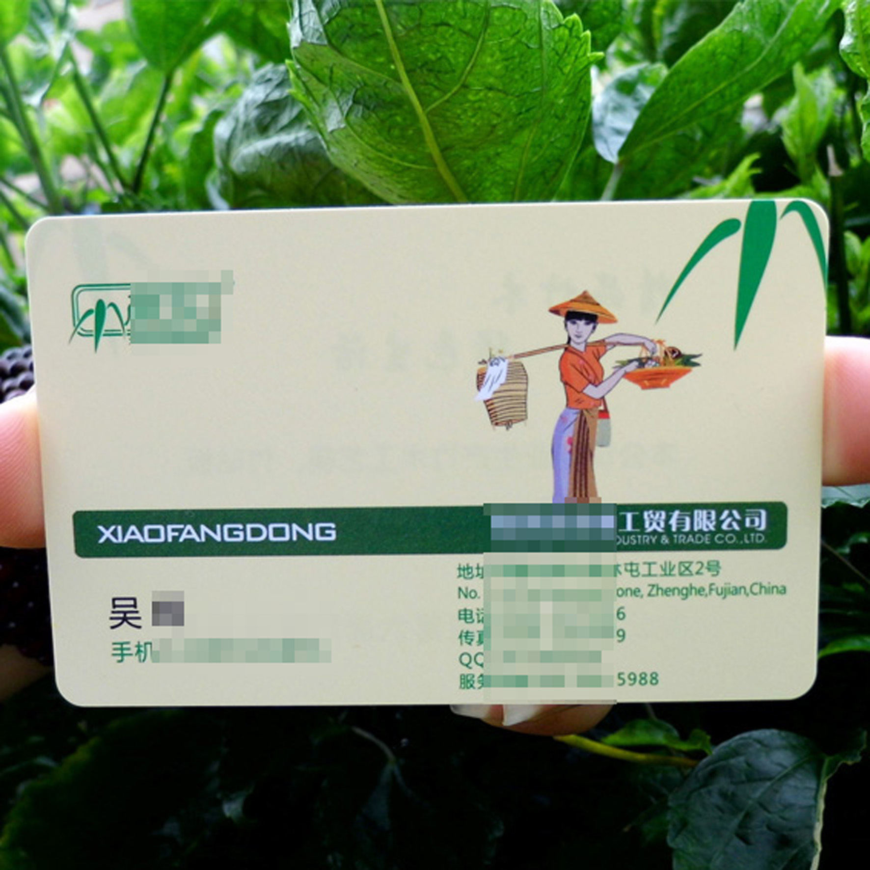 供应防水pvc名片订制印刷高档彩色名片pvc哑面名片包设计包邮