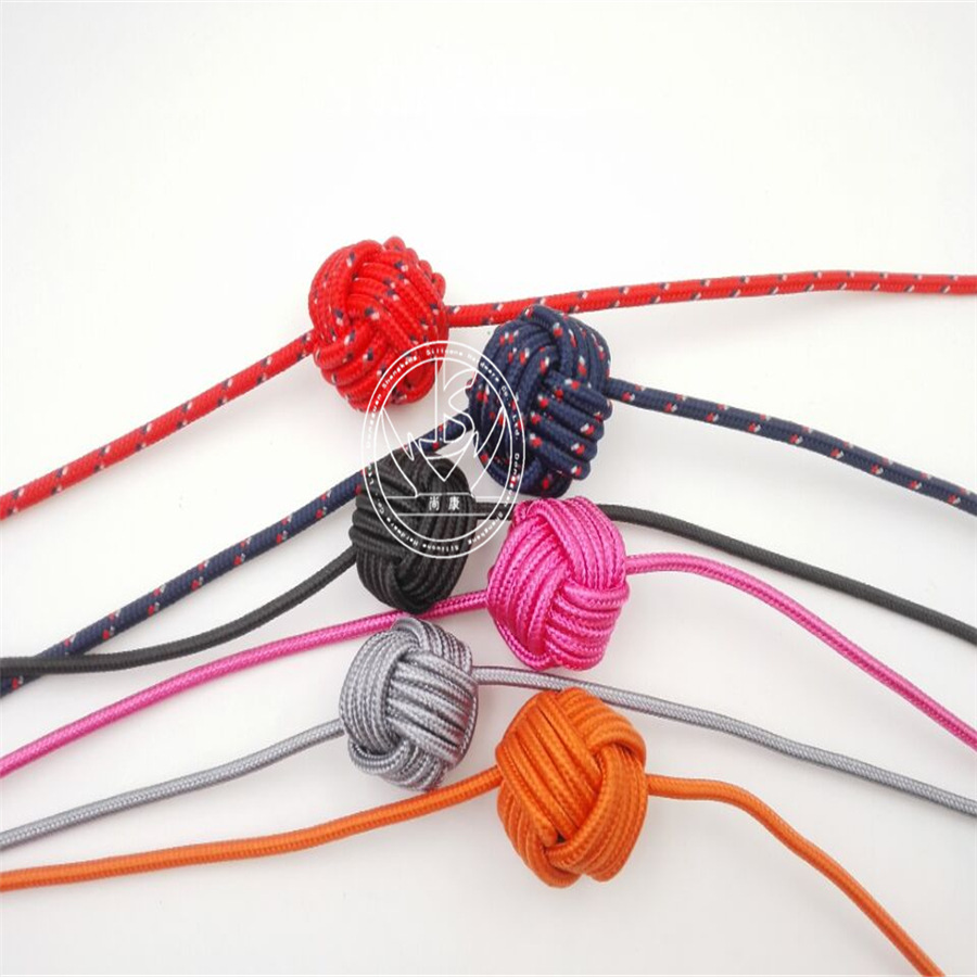 手工编织球形数据线 猴拳结数据线