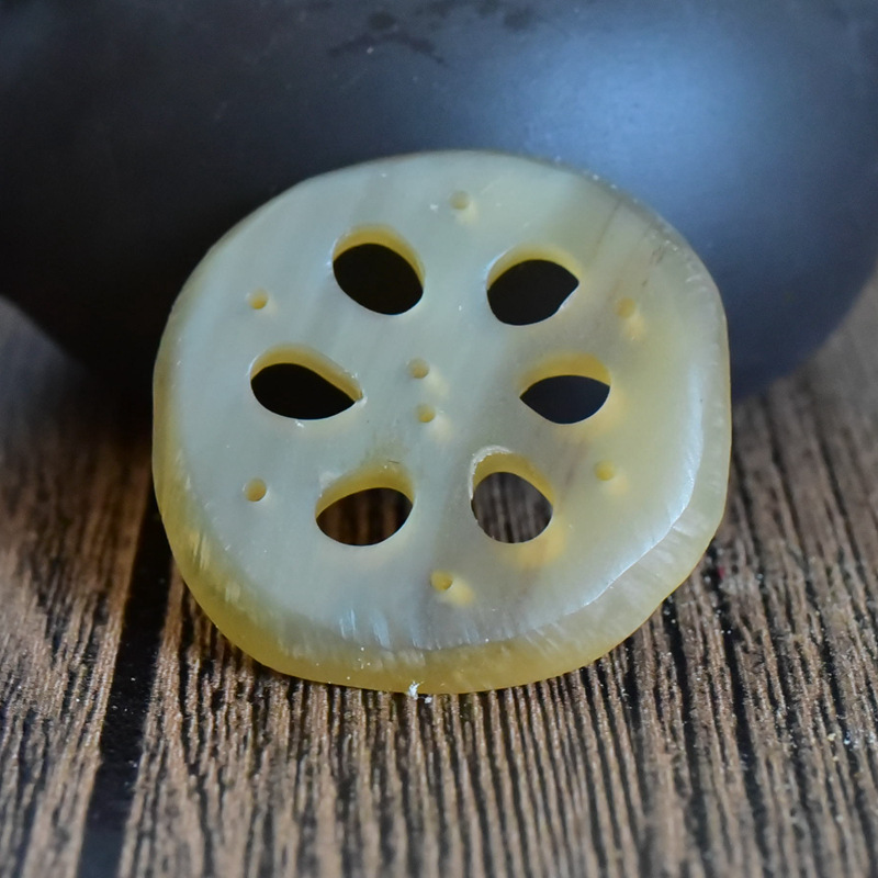 天然羊角吊坠吊牌正品西藏羚羊角算盘/观音等各种diy佛珠配件批