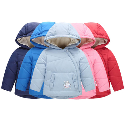 新款儿童棉服秋冬季童装男童女童中小宝宝棉衣服加厚加绒外套棉袄