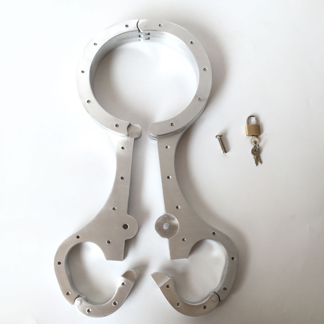 黑帝厂家 铝合金人字枷 成人情趣用品夫妻性保健品 情趣手镯脚镯