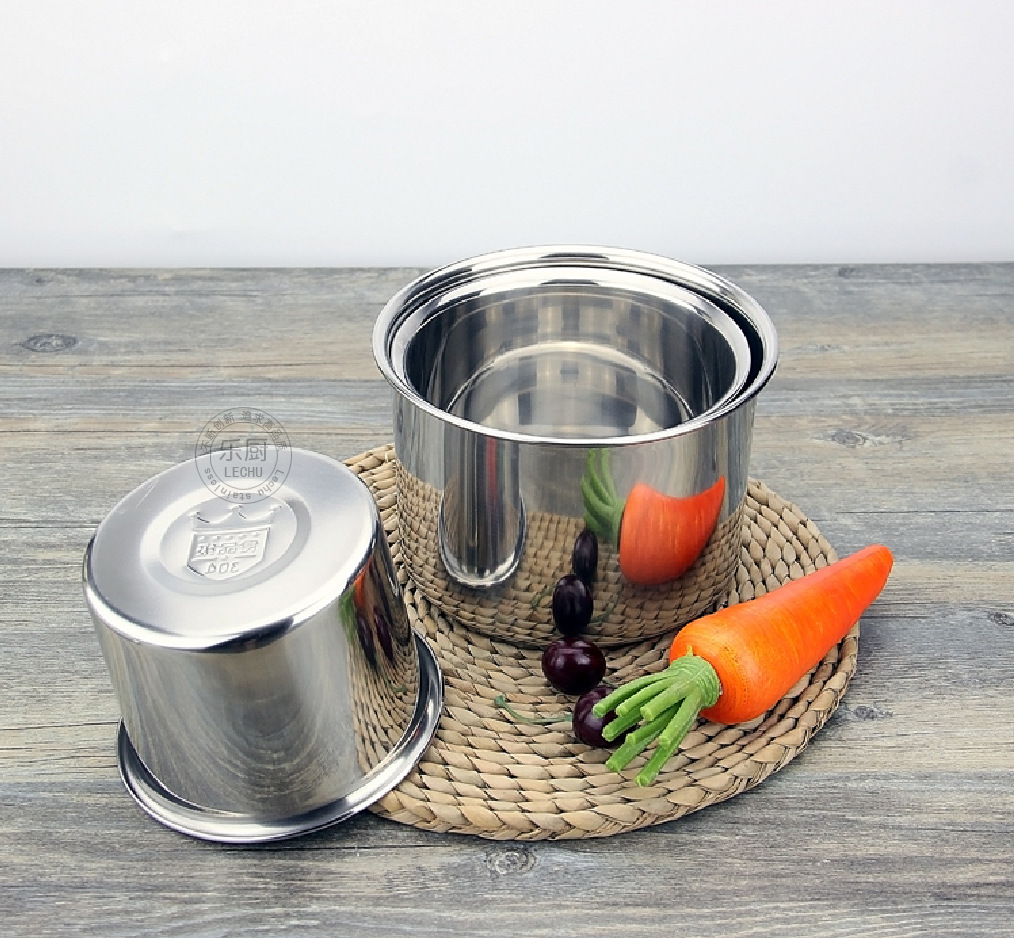 304食品级不锈钢味盅加厚无磁液体调料缸打蛋盆炖盅罐批发