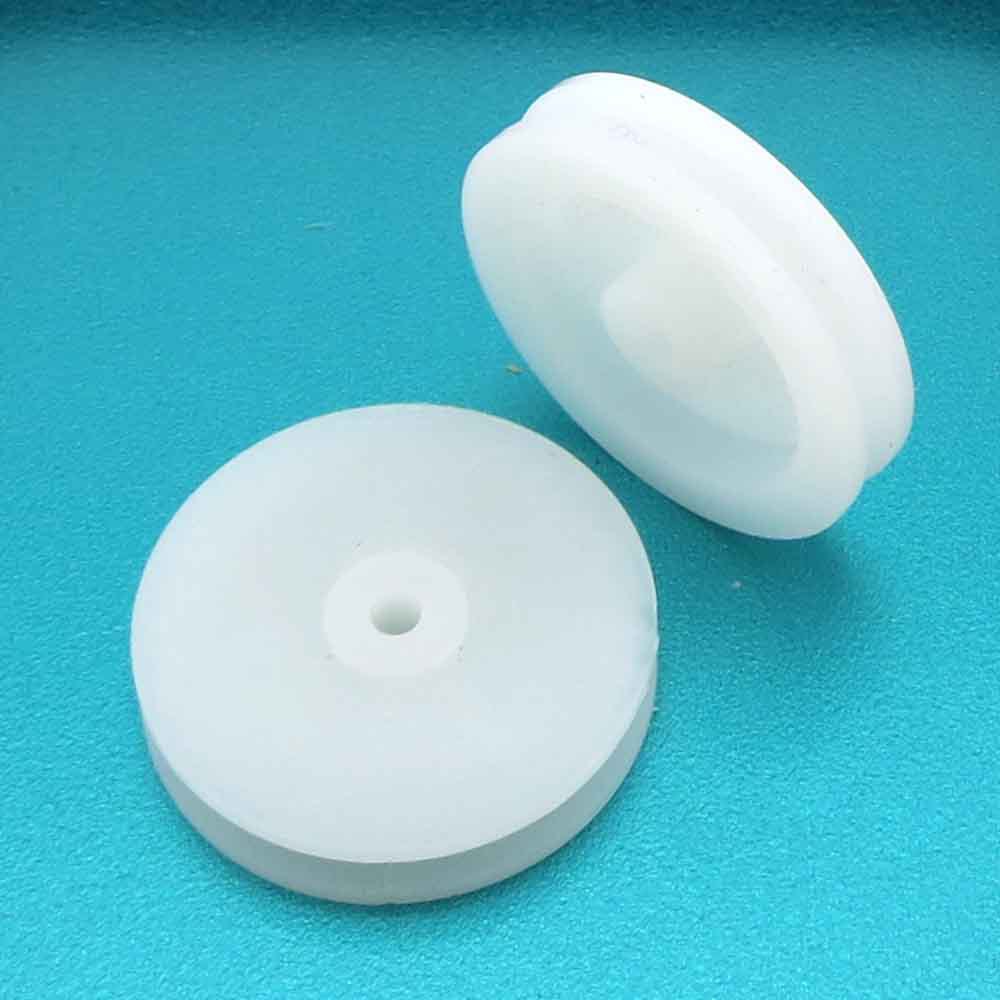 9 塑料皮带轮小滑轮玩具车轮滑轮配件塑料件玩具轮