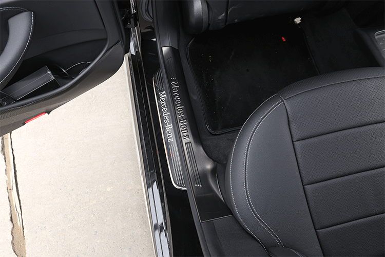 适用于奔驰2016-17款新e级迎宾踏板门槛条 e200l e300l内饰改装