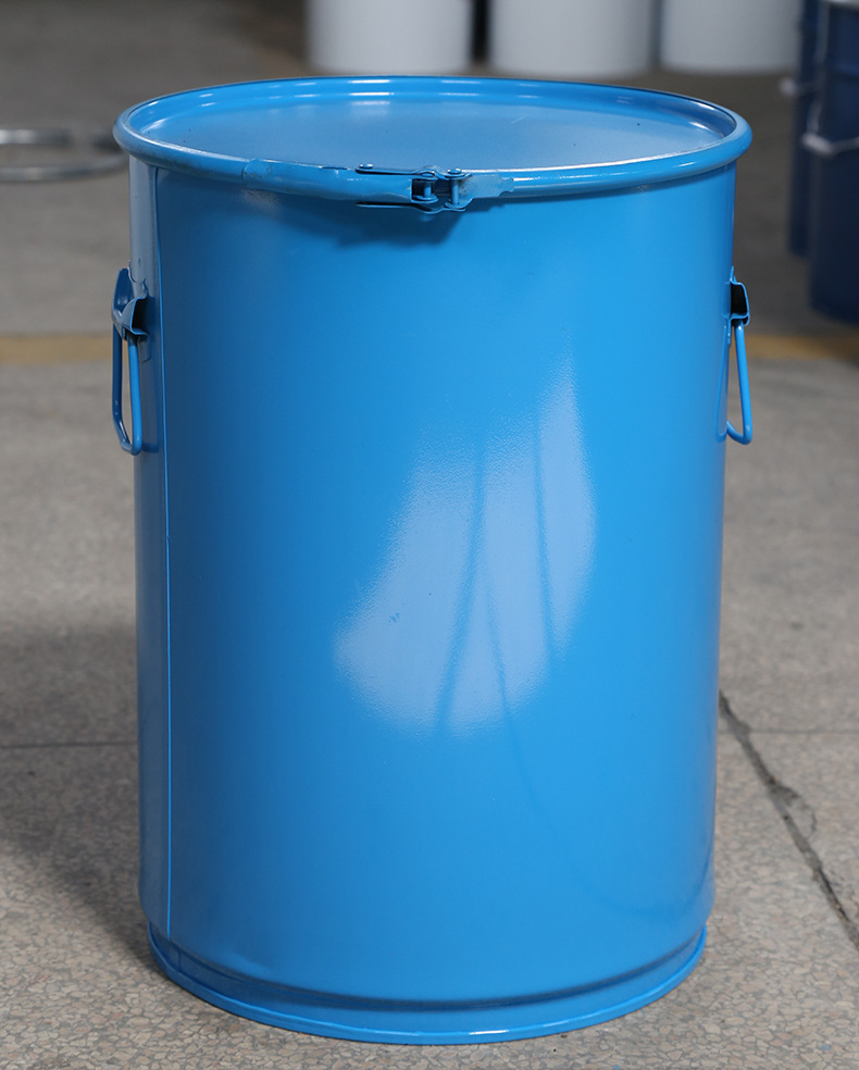 50l开口桶 烤漆桶化工桶 开口圆形镀锌铁桶 加厚化工涂料桶铁定制