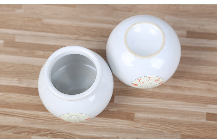 尚赫五行能量罐陶瓷火罐拔罐器火疗罐家用拔火罐 白绿黑红茶色