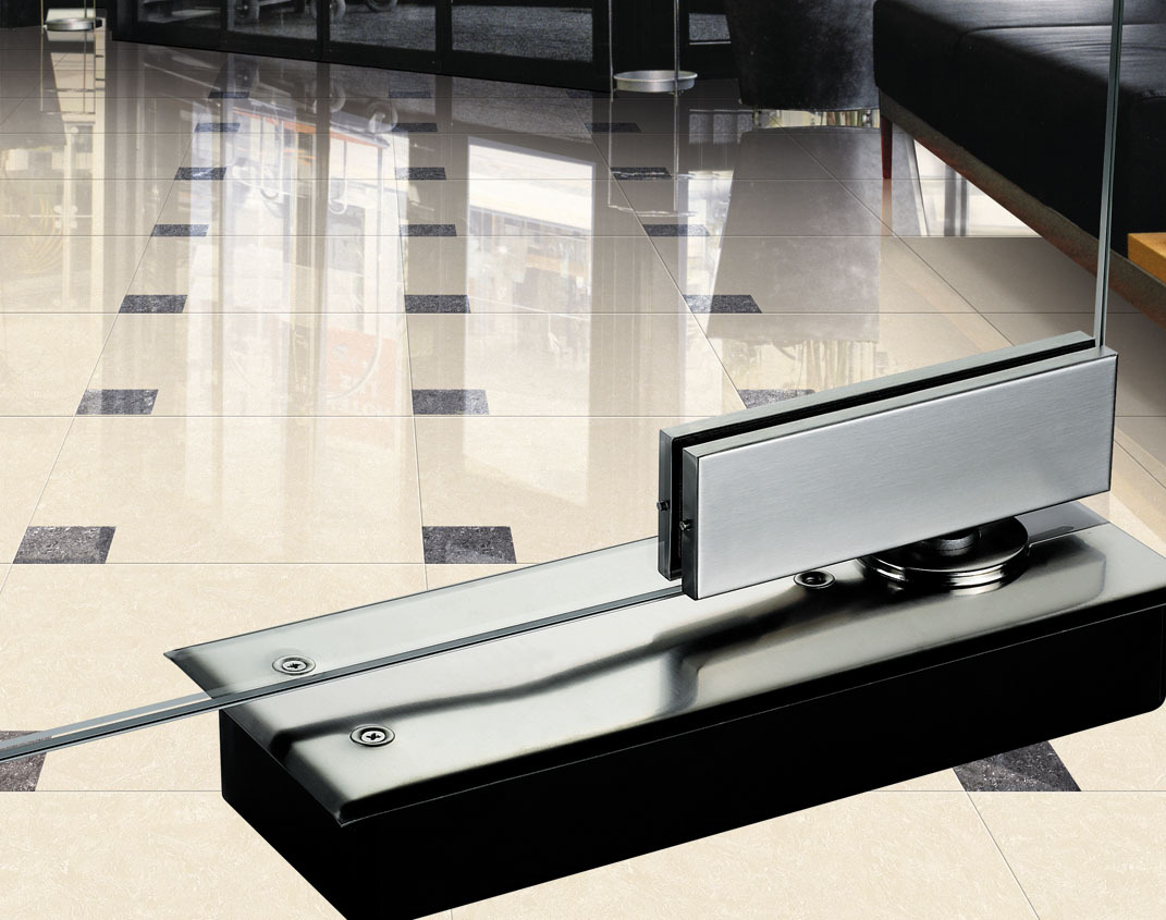 不锈钢盖板地弹簧 钢化玻璃门配件 地轴五金配件【实创达五金厂】