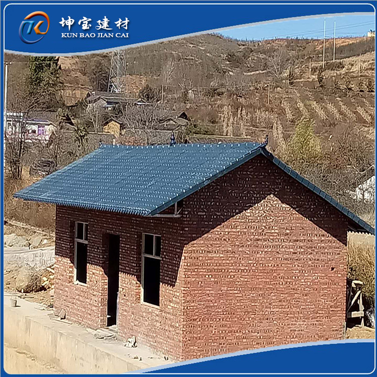 农村新建屋顶树脂瓦批发房顶瓦防晒隔热屋面瓦pvc塑胶瓦石棉瓦片