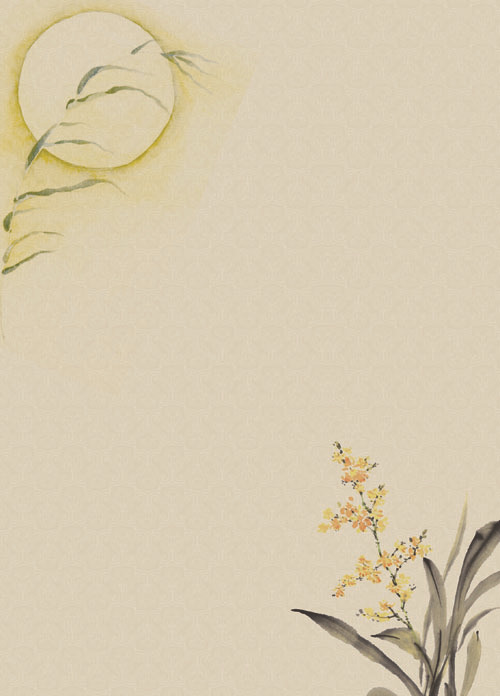 可打印中国风信纸古风信笺 浪漫唯美情书信纸学生信纸现货批发