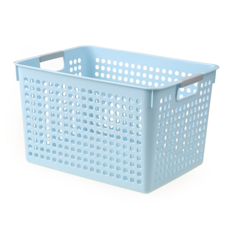 Creative Plastic Storage Basket Hollow Large Children's Toys Storage Basket Kitchen Vegetable Storage Storage Basket Wholesale