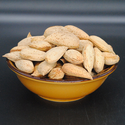 厚皮巴旦木 500g坚果 厚壳巴达木 带壳巴旦木 新疆扁桃仁