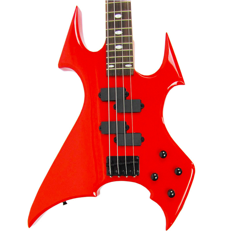 名森 minsine 火焰个性异形电吉他成人专业级双摇电子吉它初学者