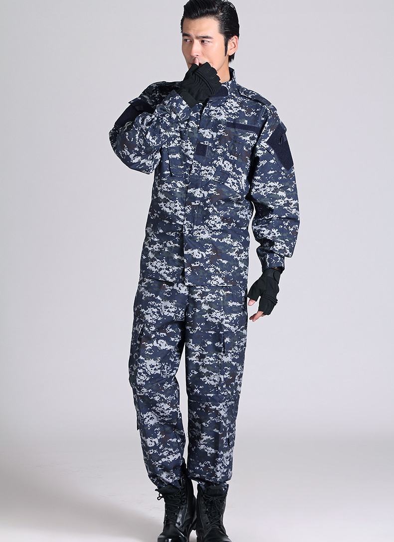 蟒纹cp户外外军二代迷彩服套装男军迷装备美军训练服作训服