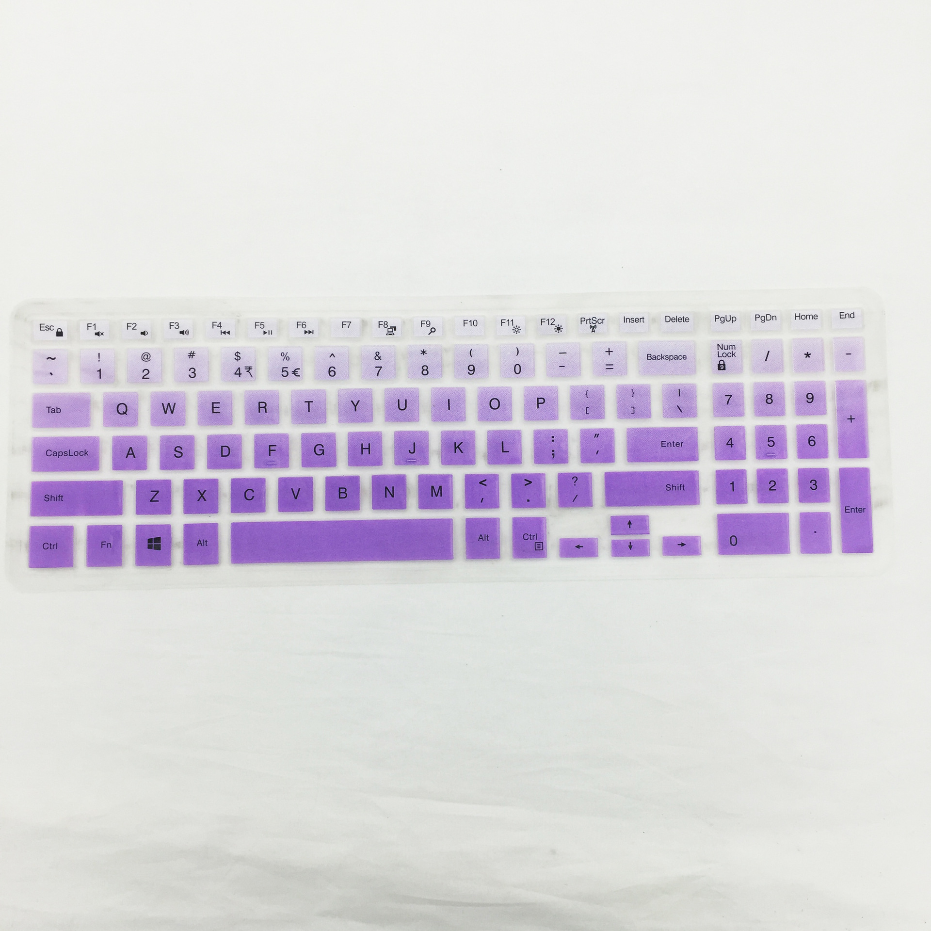 戴尔笔记本键盘膜14寸 dell硅胶键盘膜 14cr键盘膜 戴尔键盘膜